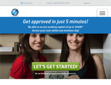 Tablet Screenshot of capitalstackllc.com